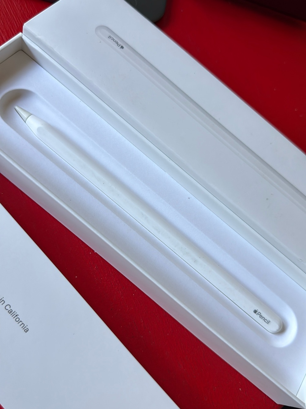 Apple Pencil (2nd Generation) White Accessory Box